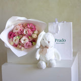 Flores & peluche