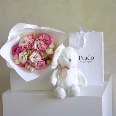 Flores & peluche