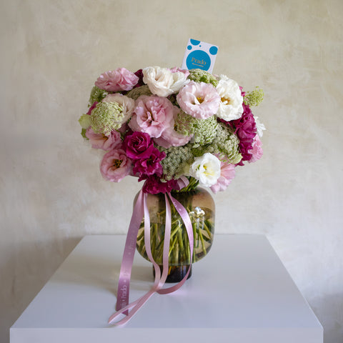 Jardín de Lisianthus