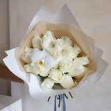 Ramo de rosas blancas