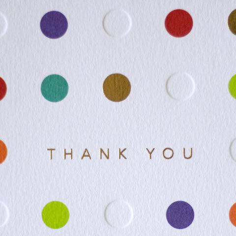 Tarjeta "Thank you"