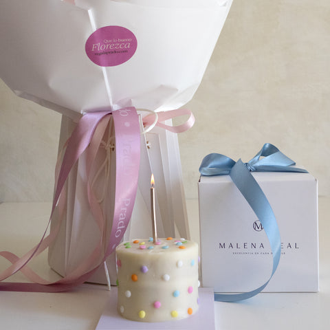 Set - Flores y galletas