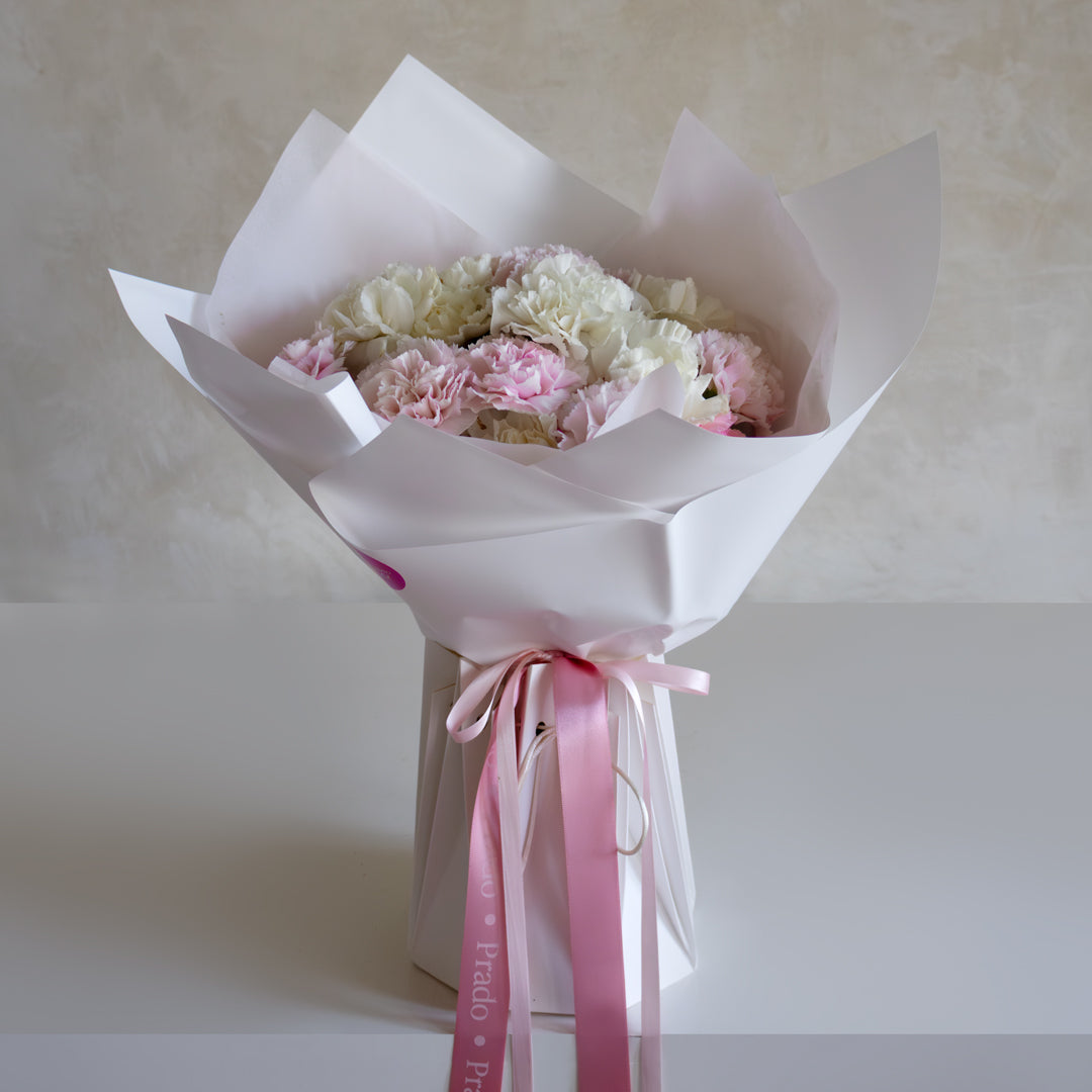 blend de clavel con peluche