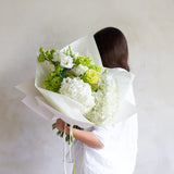 Ramo de Hortensias y Lisianthus