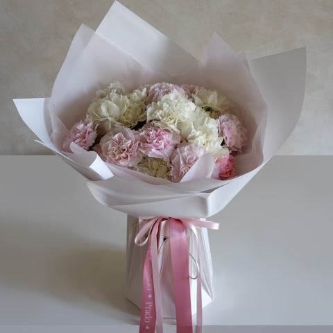 blend de clavel con peluche