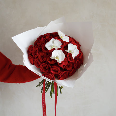 Rosas y Orquídeas