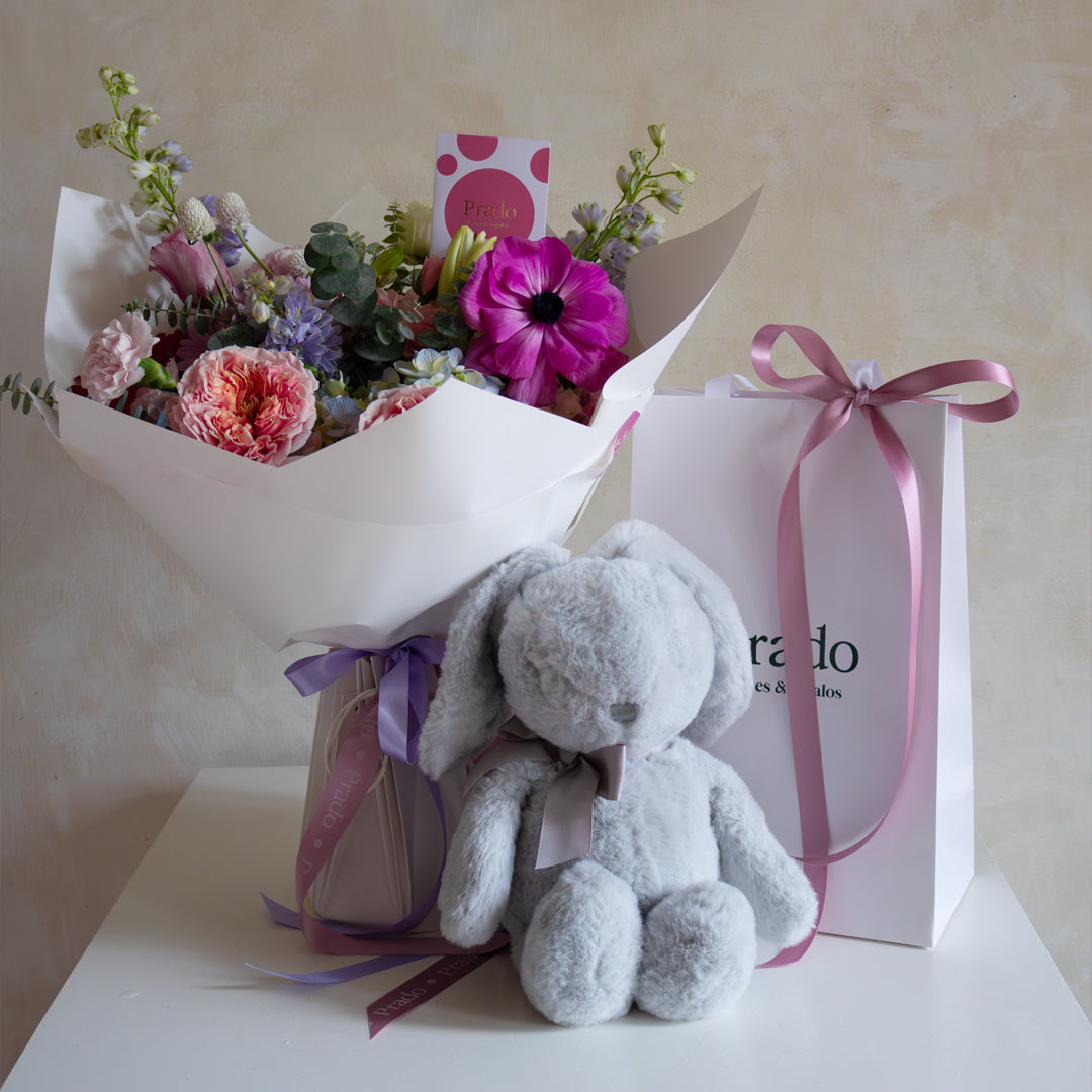 Set - Ramo y peluche