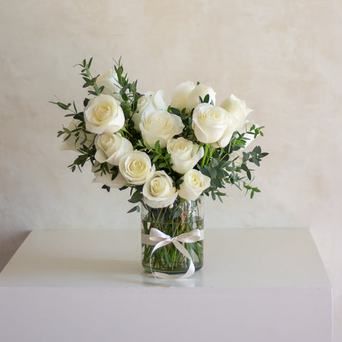 Rosal en blanco